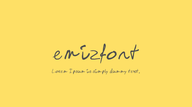 emizfont Font