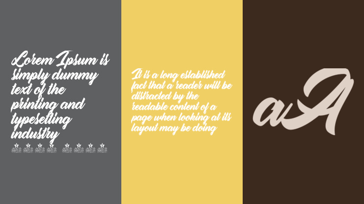 Orange Personal Use Font