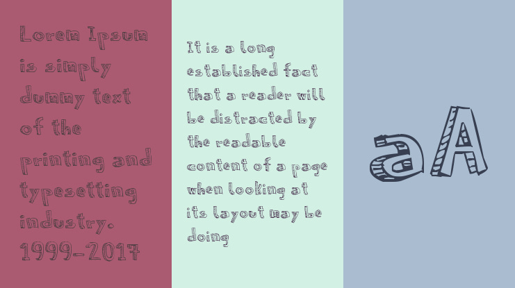 NeNe WeNo Reliev Font