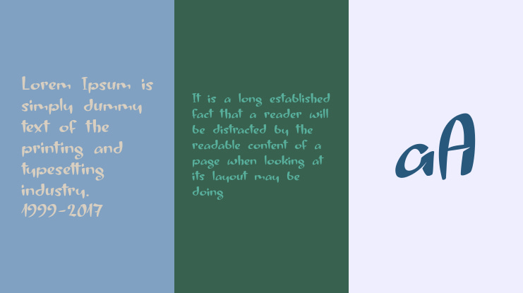 Margarita in August Font