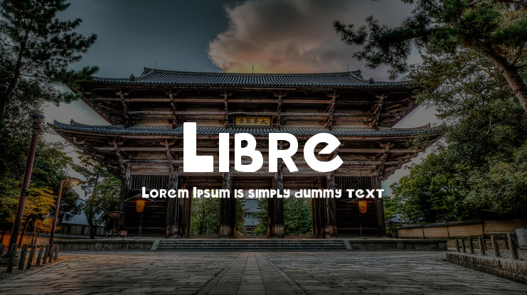 Libre Font