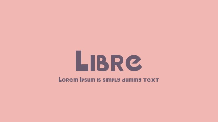 Libre Font
