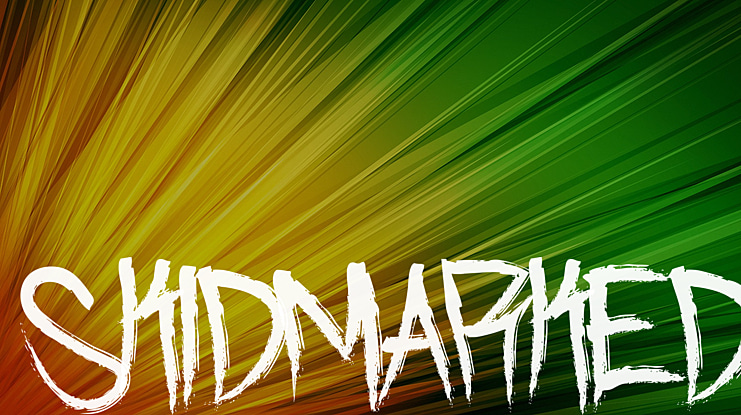 Skidmarked Font