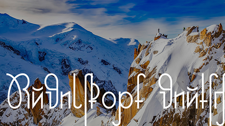 Rudelskopf Deutsch Font