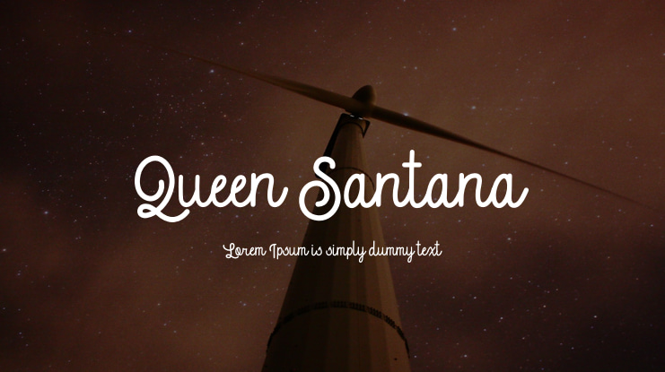 Queen Santana Font