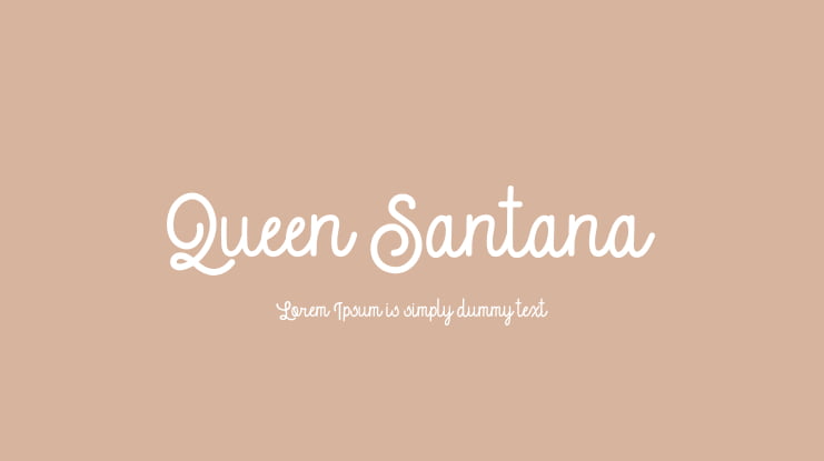Queen Santana Font
