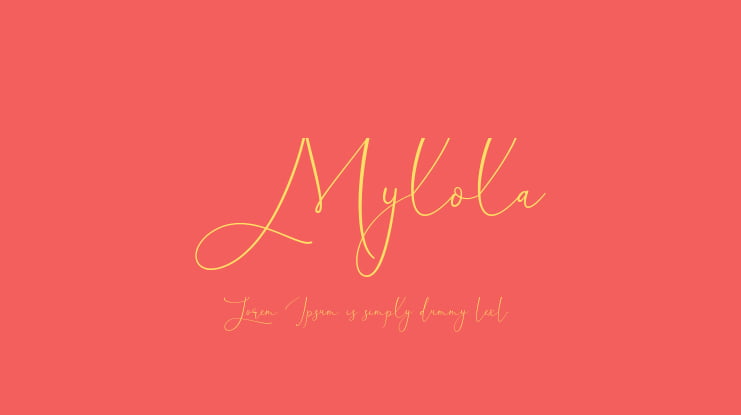 Mylola Font