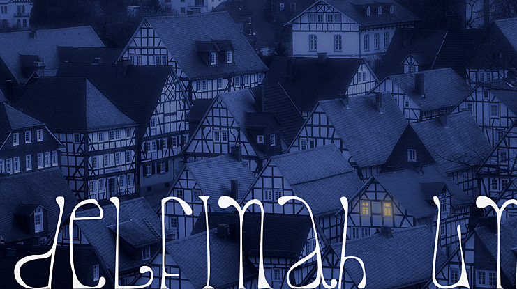 Delfinah Font
