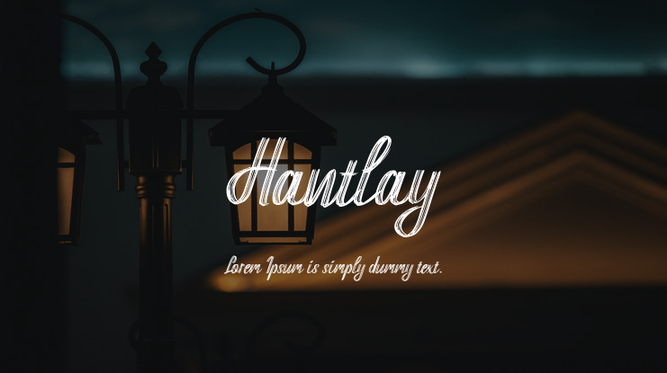 Hantlay Font