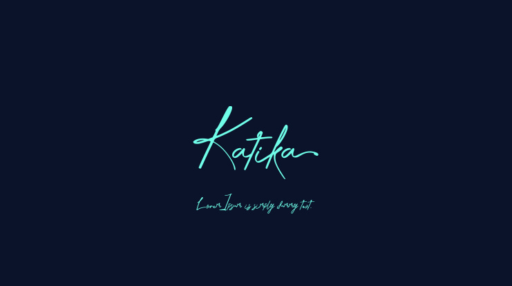 Katika Font