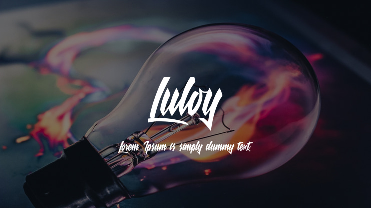 Luloy Font