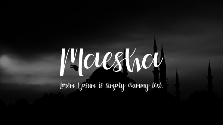 Maesha Font