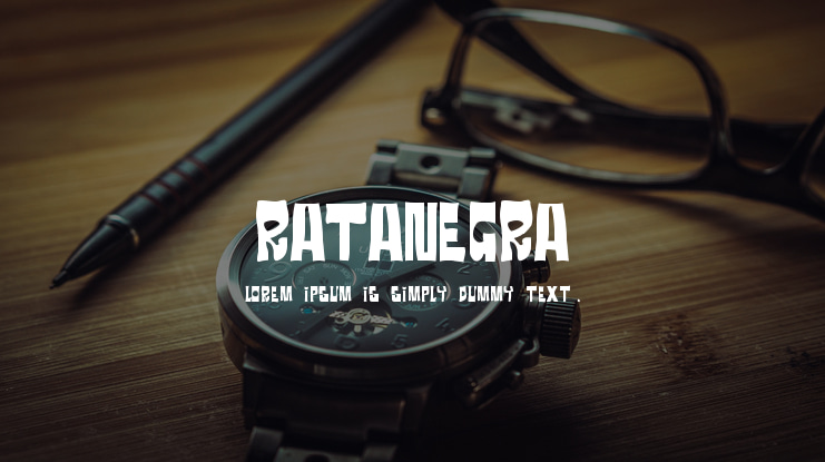 Ratanegra Font