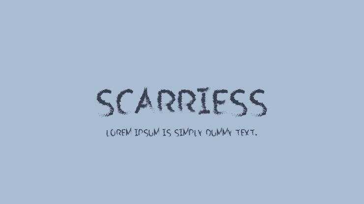 Scarriess Font