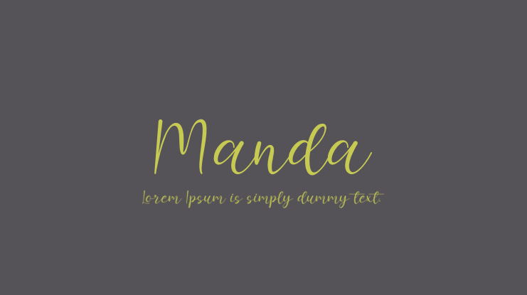 Manda Font