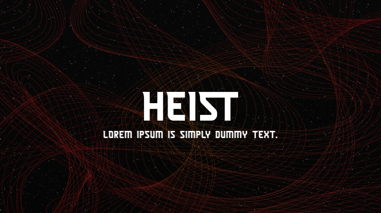 Heist Font Family