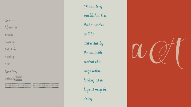 Montheylin Personal Use Font