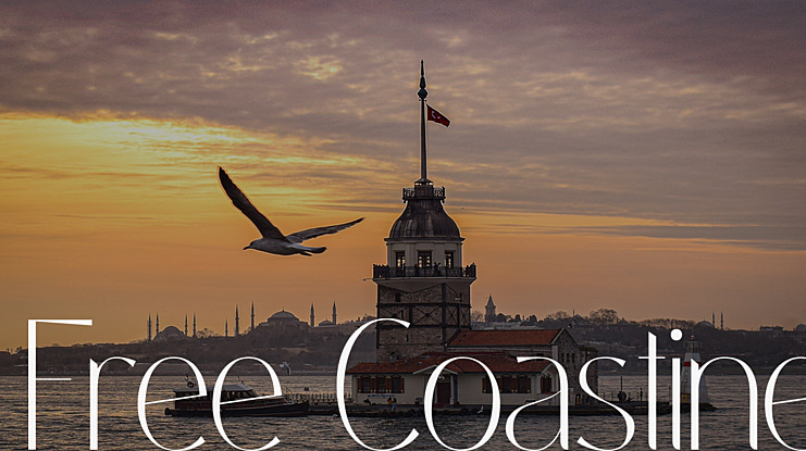 Free Coastine Font