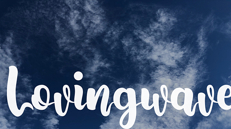 Lovingwave Font