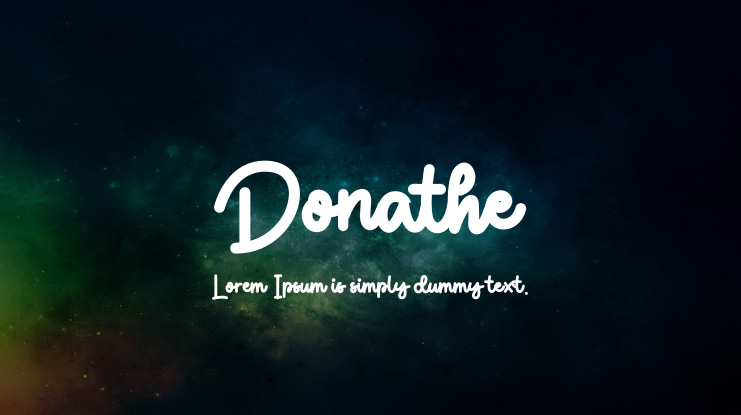 Donathe Font