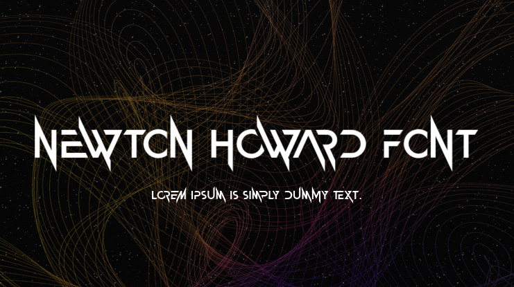 Newton Howard Font