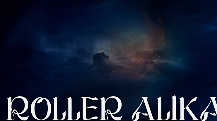 ROLLER ALIKA Font Family