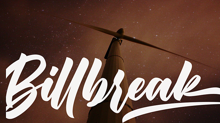 Billbreak Font