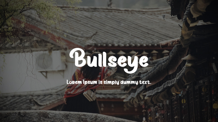 Bullseye Font
