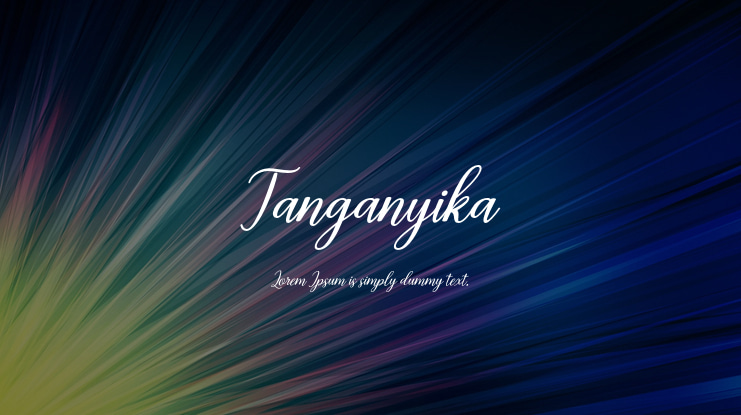 Tanganyika Font