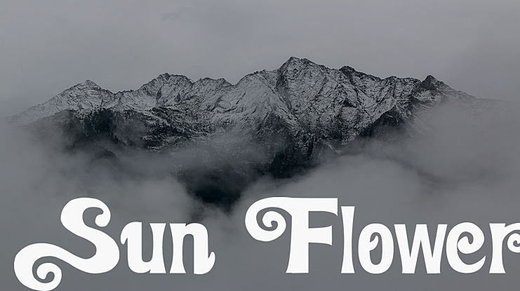 Sun Flower Font