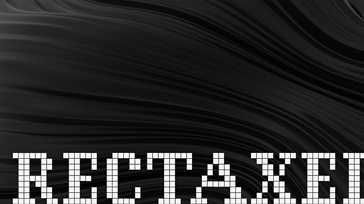 RECTAXEL Font