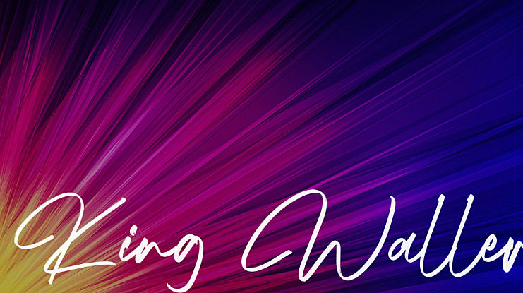 King Waller Font