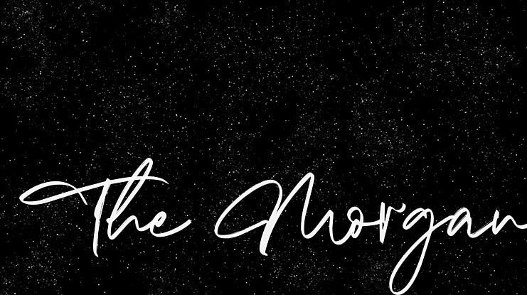The Morgan Font