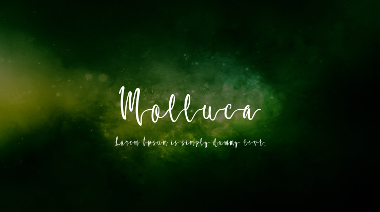 Molluca Font Family