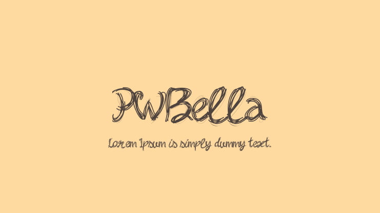 PWBella Font