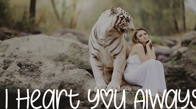 I Heart You Always Font