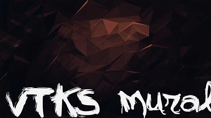 VTKS  mural Font