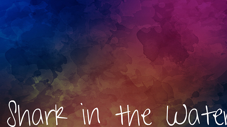 Shark in the Water Font Family