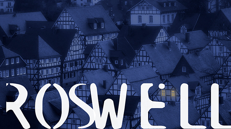 Roswell Font