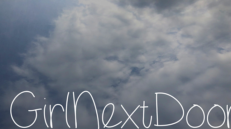 GirlNextDoor Font