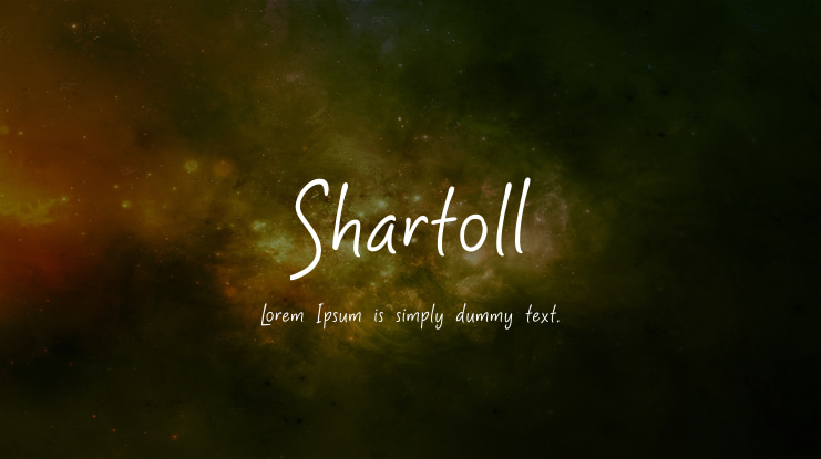 Shartoll Font