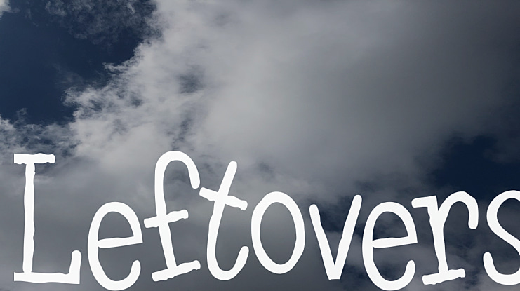 Leftovers Font
