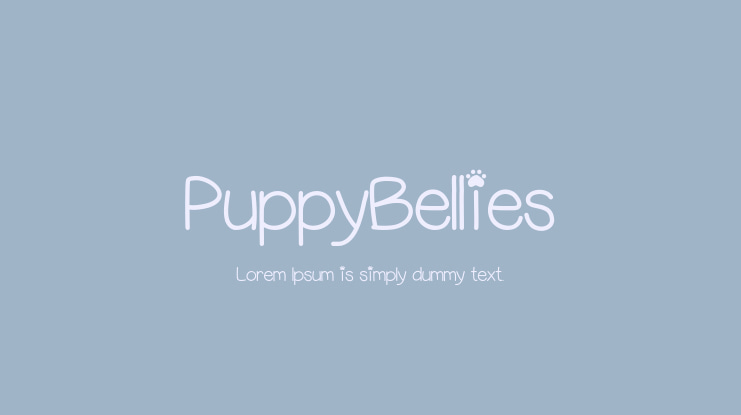 PuppyBellies Font