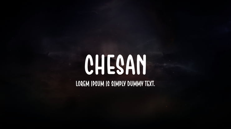 Chesan Font Family