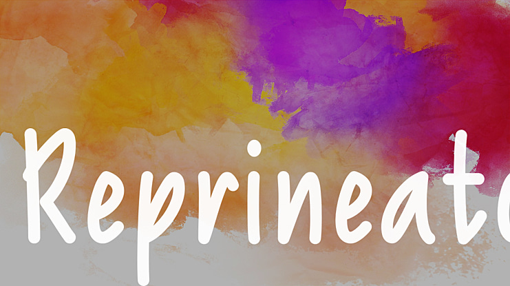 Reprineato Font Family