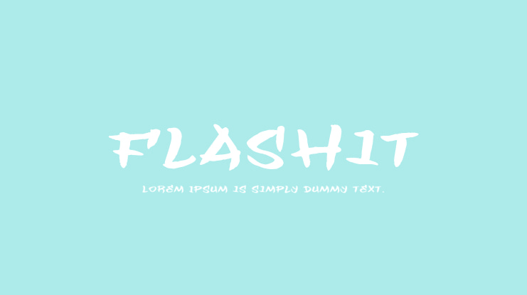 Flashit Font