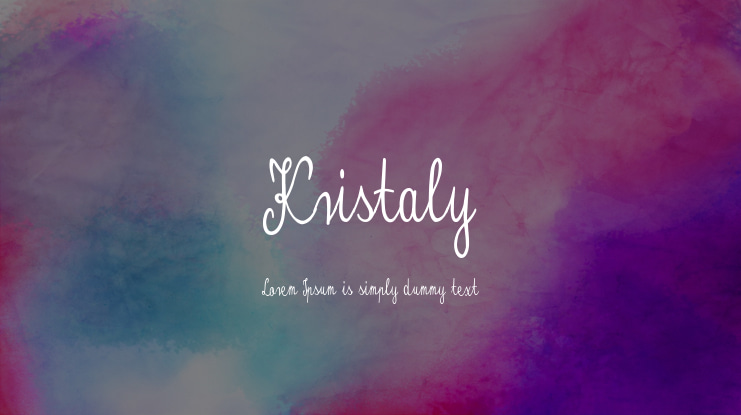 Kristaly Font