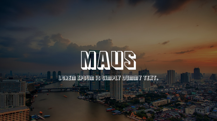 Maus Font