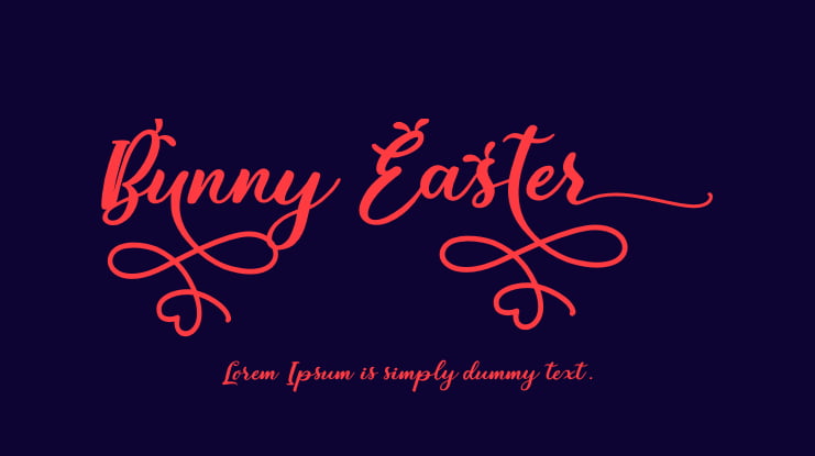 BunnyEaster Font