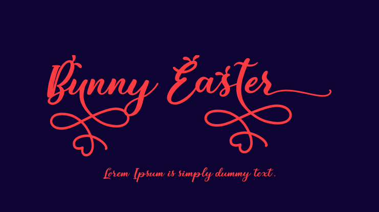 BunnyEaster Font